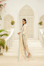 Elisol - Fancy Embroidered Slub Lawn Suit with Chiffon Dupatta | Ready To Wear