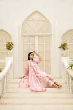 Elisol - Fancy Embroidered Slub Lawn Suit with Chiffon Dupatta | Ready To Wear