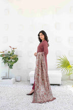 Ayna - Embroidered Printed Lawn Suit With Cotton Trouser | Ready To Wear