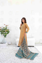Ayna - Embroidered Printed Lawn Suit With Cotton Trouser | Ready To Wear