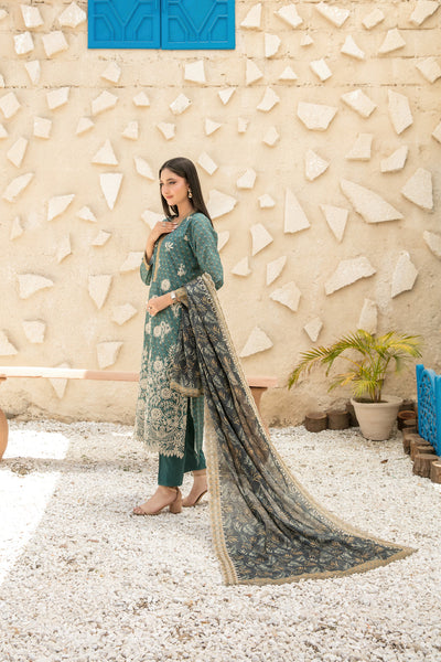 Embroidered Printed Lawn Suit WIth Digital Printed Dupatta | Ready To Wear