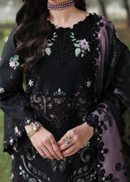 Lawn Suit with Chiffon Dupatta | Laser & Chicken Kari Work | Ready To Wear