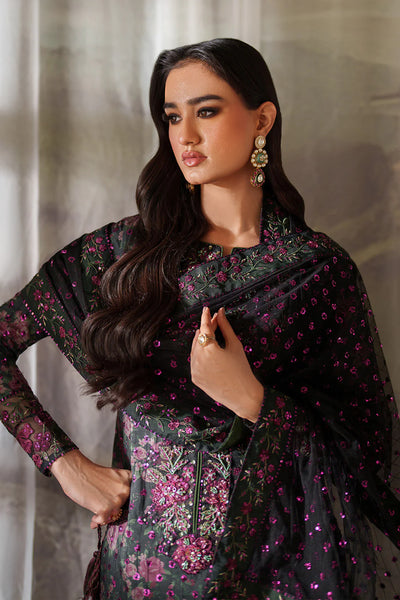 03-Piece Printed Lawn With Embroidered - Ready To Wear