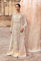 03-Piece Embroidered Chiffon Suit - Ready To Wear