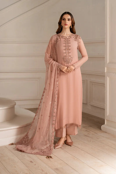 03-Piece Embroidered Chiffon Suit | Ready To Wear