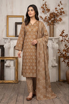 Marium 3Pcs Lawn Suit With Lawn Dupatta | Ready To Wear