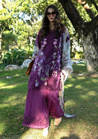 Heavy Embroidered Lawn Suit with Chiffon Dupatta | Ready To Wear