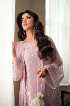 03-Piece Luxury Embroidered Chiffon Suit - Ready To Wear
