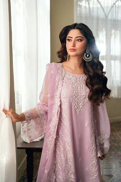 03-Piece Luxury Embroidered Chiffon Suit - Ready To Wear