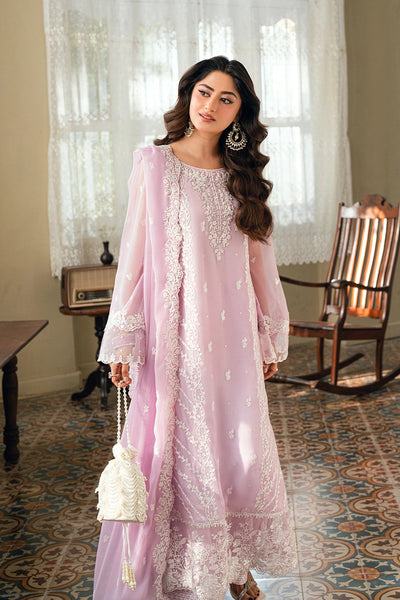 03-Piece Luxury Embroidered Chiffon Suit - Ready To Wear