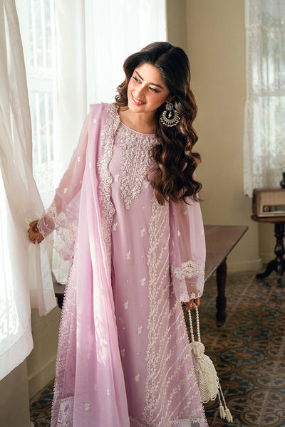 03-Piece Luxury Embroidered Chiffon Suit - Ready To Wear