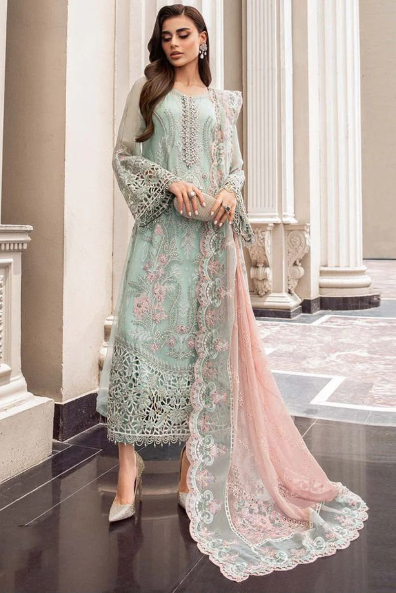 Heavy Embroidered & Adda Work Luxury Suit | Ready To Wear