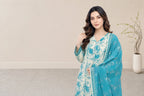 03-Piece Printed Lawn Suit With Cotton Shalwar | Ready To Wear