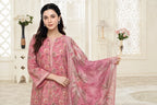 03-Piece Printed Lawn Suit With Cotton Trouser | Ready To Wear