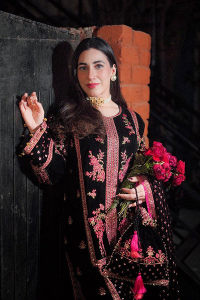 03 Piece Luxury Cotton Suit - Ready To Wear