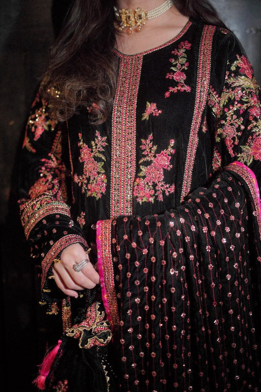 03 Piece Luxury Cotton Suit - Ready To Wear