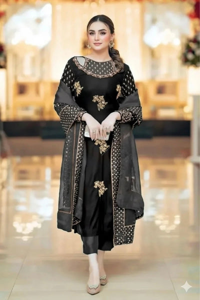 Velvet Embroidered  | Ready To Wear