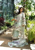03 Piece Printed Lawn Suit - Ready To Wear