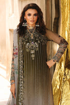 CHARIZMA Chiffon Collection: Tie & Dye Heavy Embroidered Luxury Suit | Ready To Wear