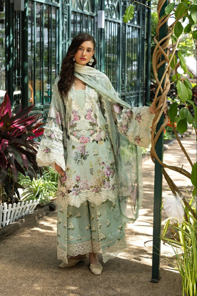 03 Piece Printed Lawn Suit - Ready To Wear
