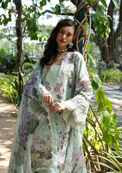 03 Piece Printed Lawn Suit - Ready To Wear