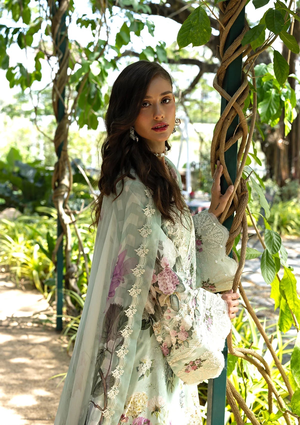 03 Piece Printed Lawn Suit - Ready To Wear