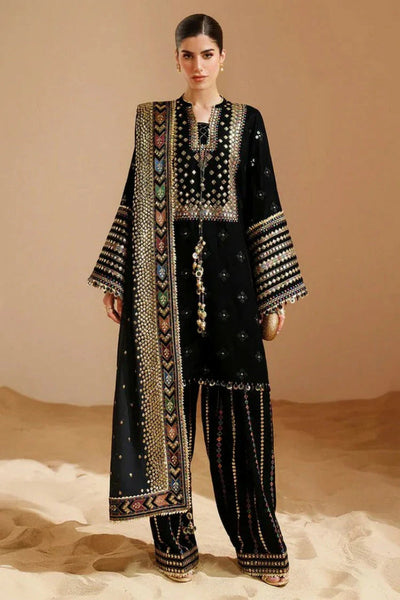 03 Piece Heavy Embroidered Lawn Suit - Ready To Wear