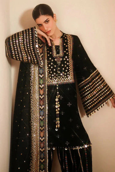 03 Piece Heavy Embroidered Lawn Suit - Ready To Wear