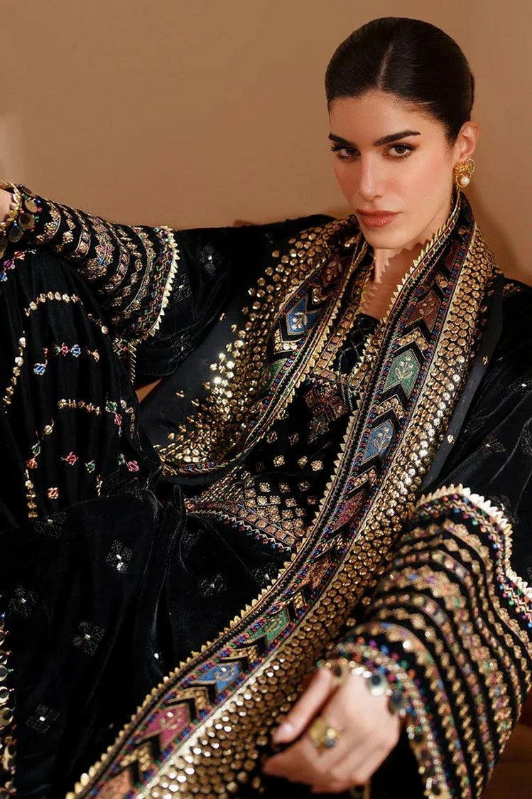 03 Piece Heavy Embroidered Lawn Suit - Ready To Wear