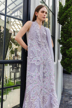 03-Piece Embroidered Organza Suit | Ready To Wear