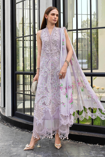 03-Piece Embroidered Organza Suit | Ready To Wear