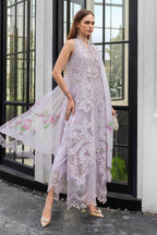 03-Piece Embroidered Organza Suit | Ready To Wear