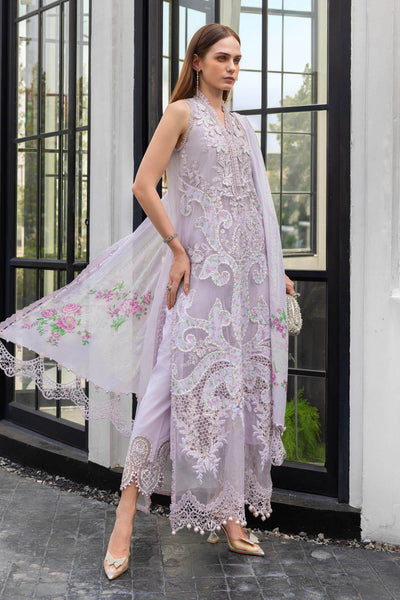 03-Piece Embroidered Organza Suit | Ready To Wear