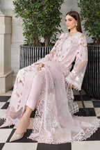 Powder Pink: Heavy Embroidered Lawn Suit | Ready To Wear
