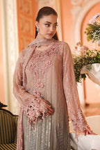 3 Piece Unstitched Embroidered Chiffon Suit | Ready To Wear