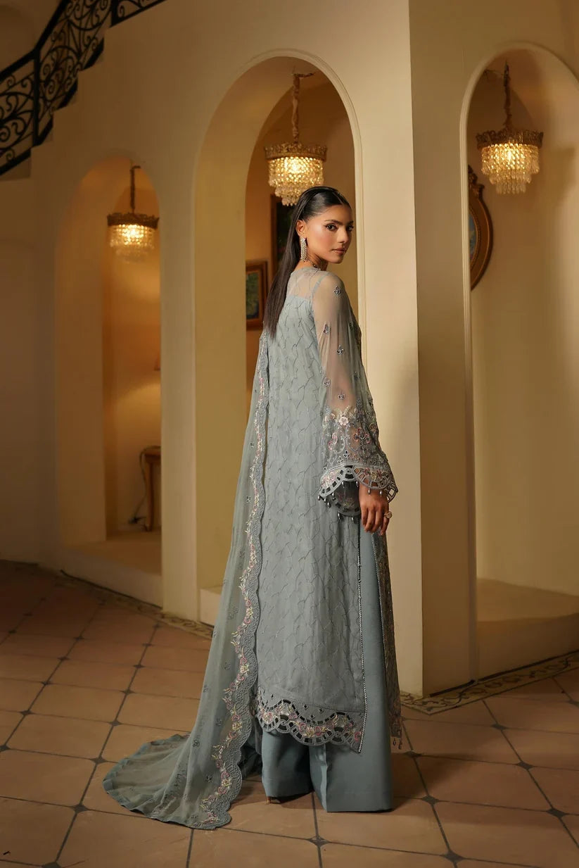 03-Piece Heavy Embroidered Chiffon Suit | Ready To Wear