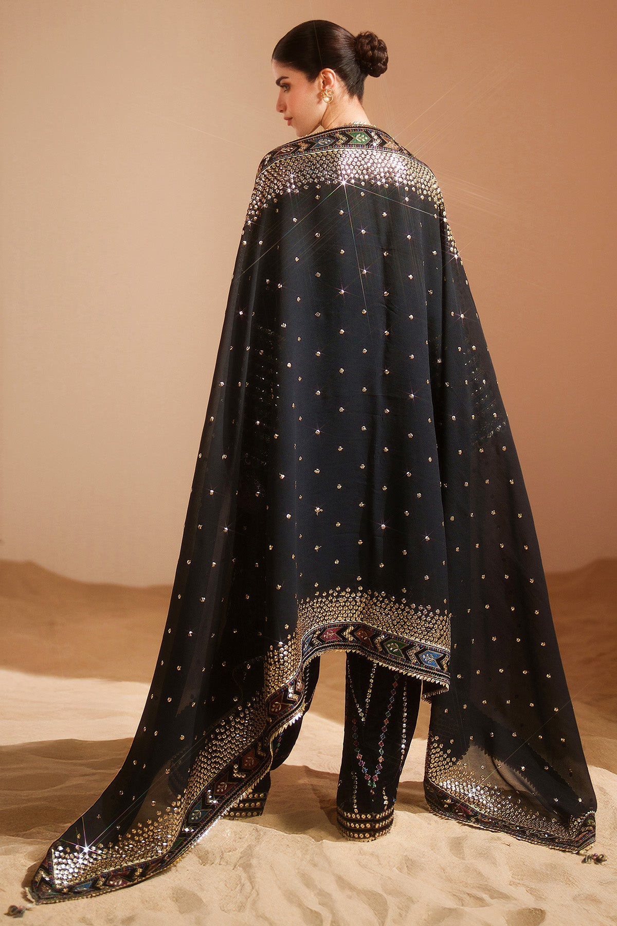 03 Piece Heavy Embroidered Lawn Suit - Ready To Wear
