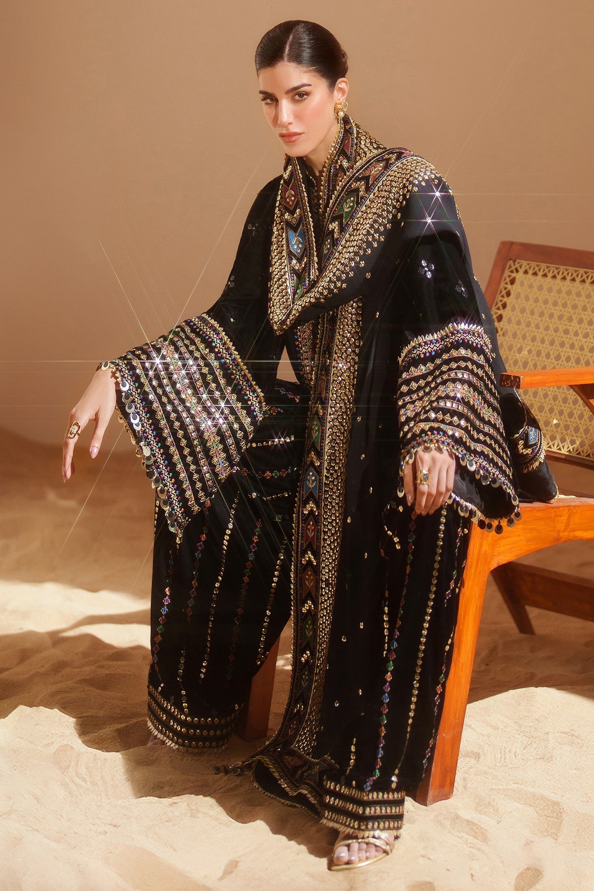 03 Piece Heavy Embroidered Lawn Suit - Ready To Wear