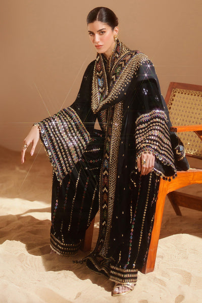 03 Piece Heavy Embroidered Lawn Suit - Ready To Wear