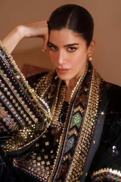 03 Piece Heavy Embroidered Lawn Suit - Ready To Wear