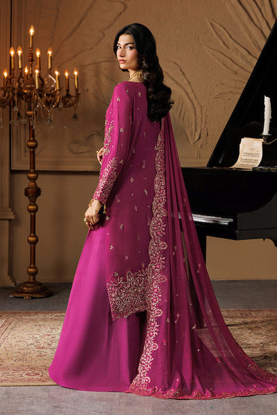 03-Piece Luxury Heavy Embroidered Chiffon Suit - Ready To Wear