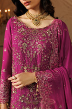 03-Piece Luxury Heavy Embroidered Chiffon Suit - Ready To Wear