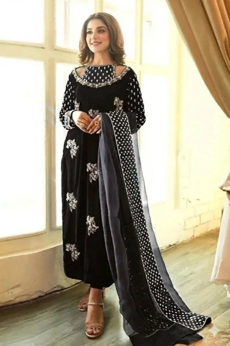 Velvet Embroidered  | Ready To Wear