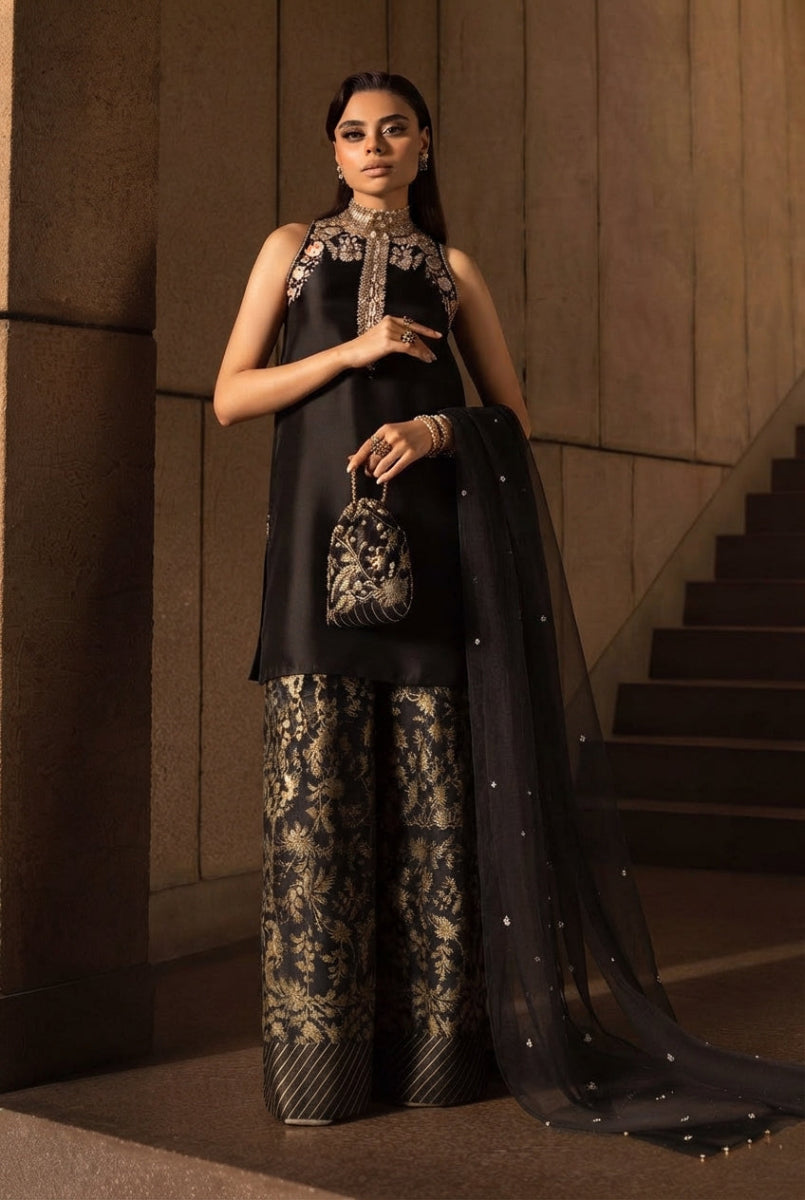 Most Demanding Soft Shamooz Silk Addawork Outfit  | Ready To Wear