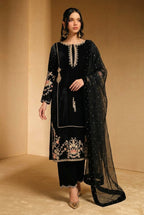 Heavy Embroidered 3-Piece Formal Suit  | Ready To Wear
