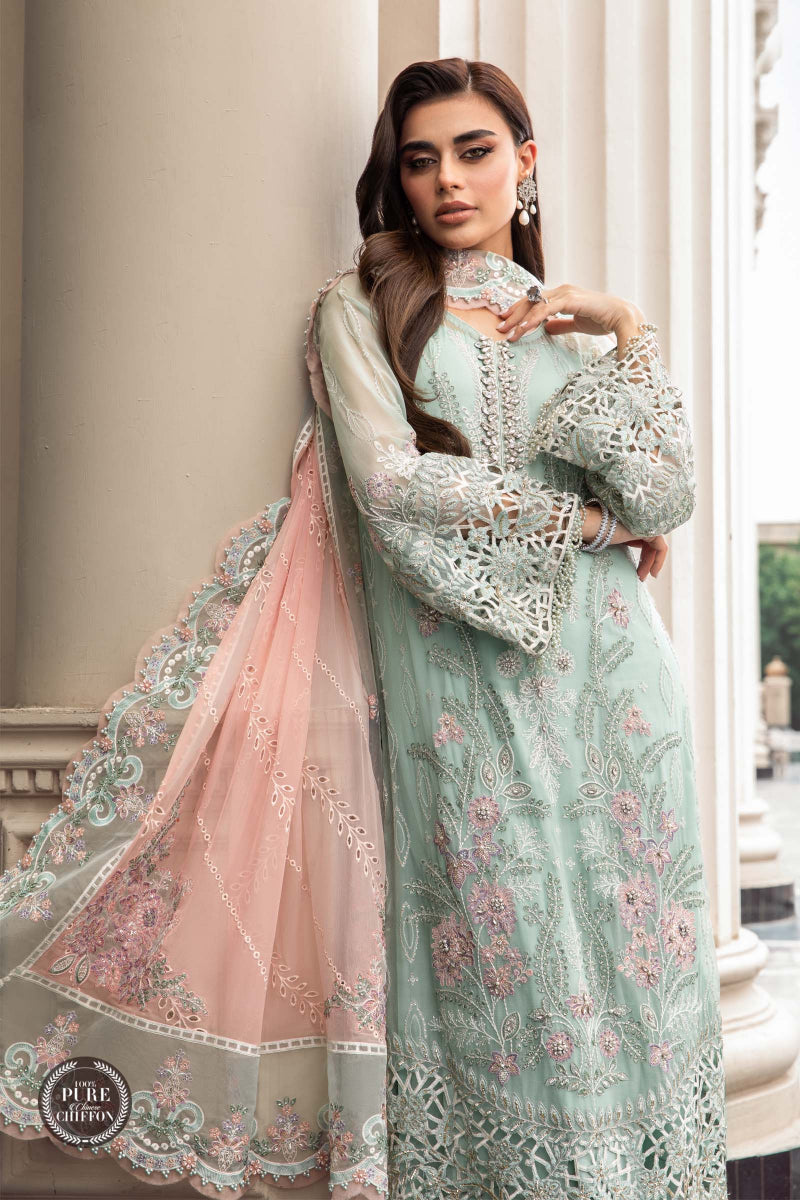 Heavy Embroidered & Adda Work Luxury Suit | Ready To Wear
