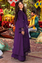 03 Piece Luxury Embroidered Lawn Suit - Ready To Wear