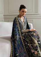 03 Piece Luxury Organza Suit - Ready To Wear