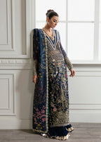 03 Piece Luxury Organza Suit - Ready To Wear