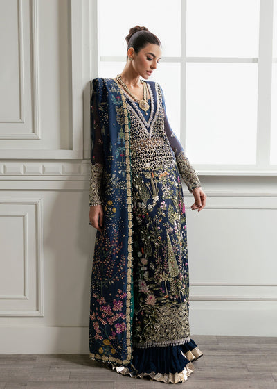 03 Piece Luxury Organza Suit - Ready To Wear